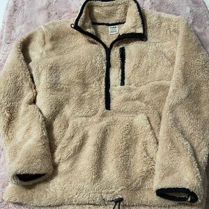 Cozy VS pink sherpa pullover